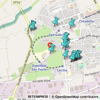Mappa Via Ospedale S. Paolo, 70132 Bari BA, Italia (0.5065)