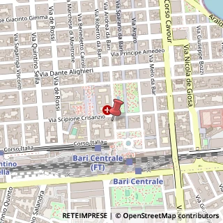 Mappa Via Raffaele de Cesare, 11, 70122 Bari, Bari (Puglia)