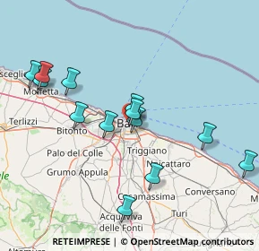Mappa Via Raffaele de Cesare, 70121 Bari BA, Italia (16.56462)