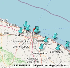 Mappa Via Raffaele de Cesare, 70121 Bari BA, Italia (13.22545)