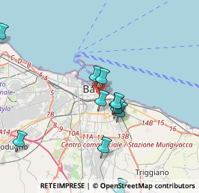 Mappa Via Raffaele de Cesare, 70121 Bari BA, Italia (3.95091)