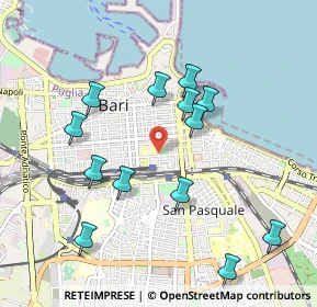 Mappa Via Raffaele de Cesare, 70121 Bari BA, Italia (1.04462)