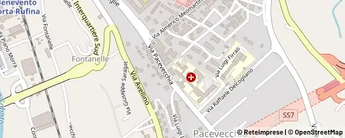 Mappa Benevento