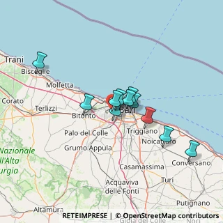 Mappa Viale Maestri del Lavoro, 70132 Bari BA, Italia (11.09636)