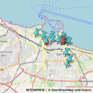Mappa Via Generale de Bernardis, 70123 Bari BA, Italia (1.48938)