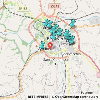 Mappa Via Marco Minghetti, 82100 Benevento BN, Italia (1.60167)