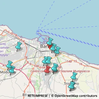 Mappa , 70121 Bari BA, Italia (5.12929)