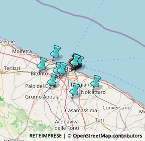Mappa , 70121 Bari BA, Italia (6.44692)