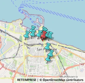 Mappa Via Dall'Arca Niccolò, 70121 Bari BA, Italia (0.845)