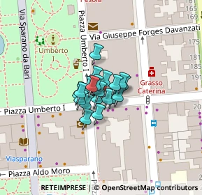 Mappa Via Dall'Arca Niccolò, 70121 Bari BA, Italia (0)