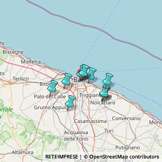 Mappa Via Prospero Petroni, 70122 Bari BA, Italia (8.71)
