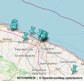 Mappa Via Dall'Arca Niccolò, 70121 Bari BA, Italia (11.42133)