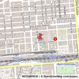 Mappa Via de Rossi, 213, 70122 Bari, Bari (Puglia)