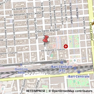 Mappa Via de Rossi, 195, 70122 Bari, Bari (Puglia)