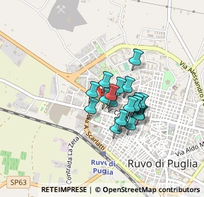 Mappa Via Caprera, 70037 Ruvo di Puglia BA, Italia (0.298)