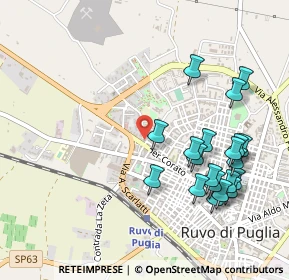 Mappa Via Caprera, 70037 Ruvo di Puglia BA, Italia (0.589)