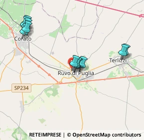 Mappa Via Caprera, 70037 Ruvo di Puglia BA, Italia (4.38636)