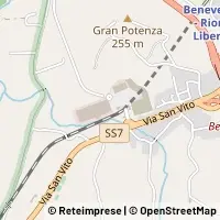 Mapa Benevento