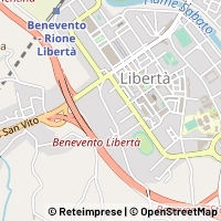 Mapa Benevento
