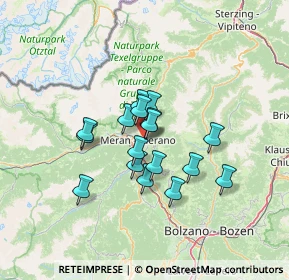 Mappa Via Leichter, 39012 Merano BZ, Italia (9.47588)
