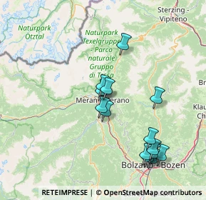 Mappa Viale delle Terme, 39012 Merano BZ, Italia (14.70857)