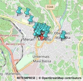 Mappa Viale delle Terme, 39012 Merano BZ, Italia (0.5295)