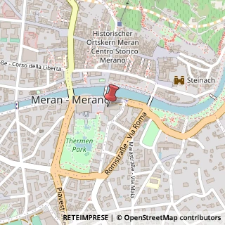 Mappa Piazza Terme, 1, 39012 Merano, Bolzano (Trentino-Alto Adige)