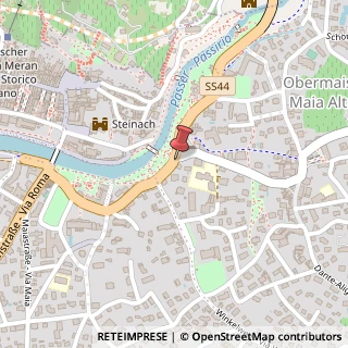 Mappa Via Cavour Camillo Benso, 25, 39012 Merano, Bolzano (Trentino-Alto Adige)