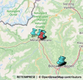 Mappa Via Plankenstein, 39012 Merano BZ, Italia (14.752)