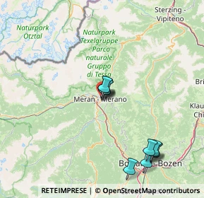 Mappa Via Plankenstein, 39012 Merano BZ, Italia (24.3725)