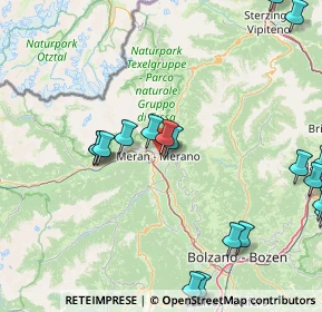 Mappa Via Plankenstein, 39012 Merano BZ, Italia (20.61889)