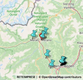Mappa Via Plankenstein, 39012 Merano BZ, Italia (18.05706)