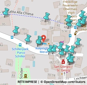 Mappa Via Camillo Benso di Cavour, 39012 Merano BZ, Italia (0.075)