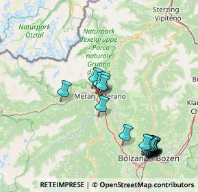 Mappa Via A. Manzoni, 39012 Merano BZ, Italia (17.32158)