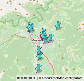 Mappa Via A. Manzoni, 39012 Merano BZ, Italia (2.44818)