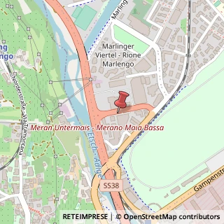 Mappa Via Roma, 66, 39012 Merano, Bolzano (Trentino-Alto Adige)