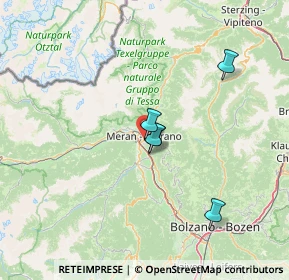 Mappa Via Parrocchia, 39012 Merano BZ, Italia (53.11923)