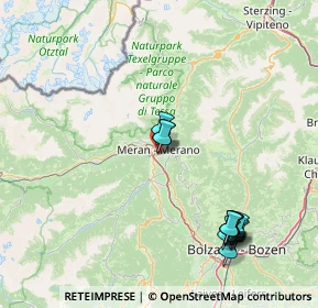 Mappa Via Parrocchia, 39012 Merano BZ, Italia (17.39077)