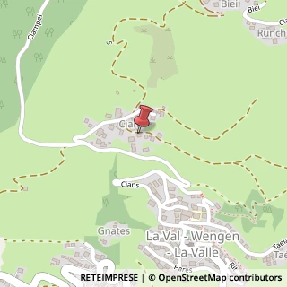 Mappa Cians, 39030 La Valle, Bolzano (Trentino-Alto Adige)