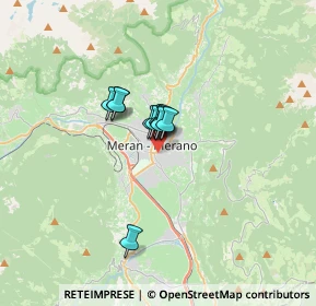 Mappa 39012 Merano BZ, Italia (1.63818)