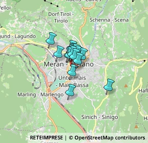 Mappa 39012 Merano BZ, Italia (0.78294)