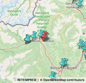Mappa 39012 Merano BZ, Italia (20.61444)