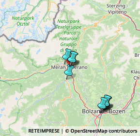 Mappa 39012 Merano BZ, Italia (14.57083)