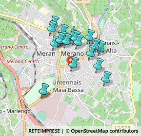 Mappa 39012 Merano BZ, Italia (0.7385)