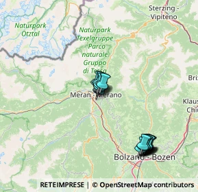 Mappa Via Schaffer, 39012 Merano BZ, Italia (14.0995)