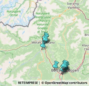 Mappa Via Schaffer, 39012 Merano BZ, Italia (16.59077)