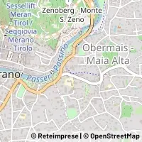 Karte Merano