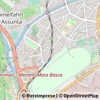 Karte Merano