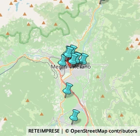 Mappa Via Schiller, 39012 Merano BZ, Italia (2.05636)