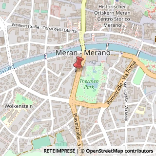 Mappa Via Piave, 8 c, 39012 Merano, Bolzano (Trentino-Alto Adige)